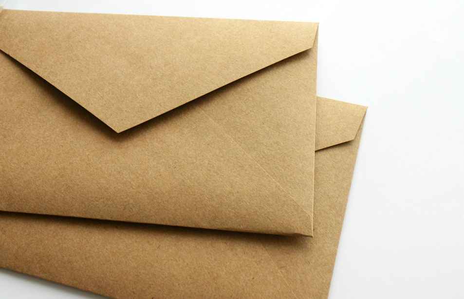 Envelope de papel pardo - Embalagem Ideal