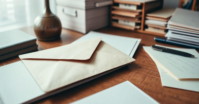 Etiqueta Envelope: 5 Dicas Para Organizar Sua Correspondência