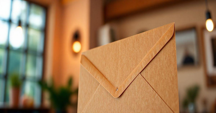 Envelope kraft personalizado para destacar sua marca com estilo e sustentabilidade