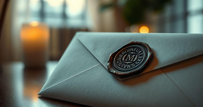 Etiqueta para fechar envelope: como escolher a melhor opção para suas correspondências