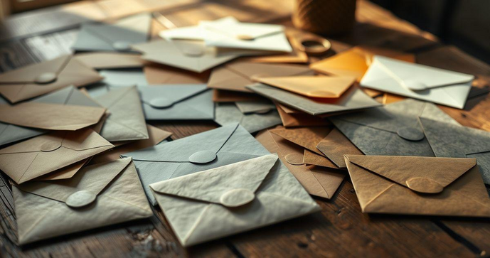 Envelope de papel: como escolher e usar de forma adequada