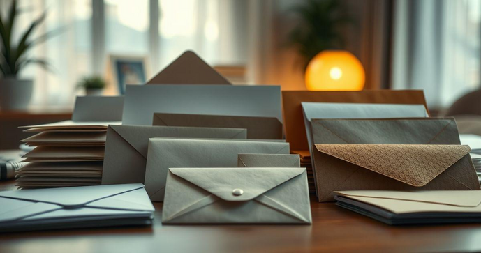 Como escolher o envelope perfeito para enviar documentos com segurança