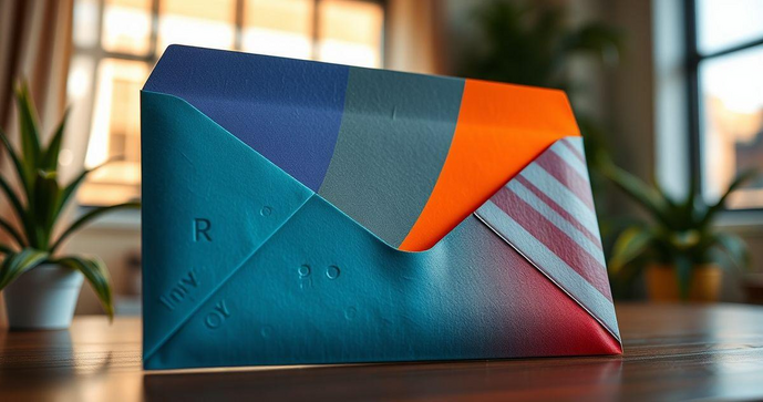 Envelope com Janela Personalizado para Impacto Visual