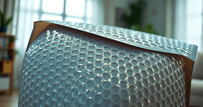 Envelope bolha grande é ideal para transporte seguro e prático