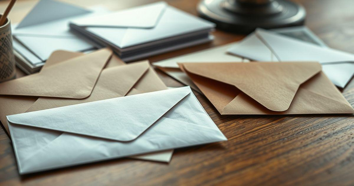 Envelope carta: Como escolher e personalizar o seu modelo ideal