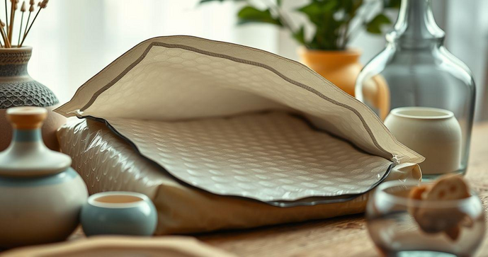 Envelope com plástico bolha interno maximiza proteção e praticidade